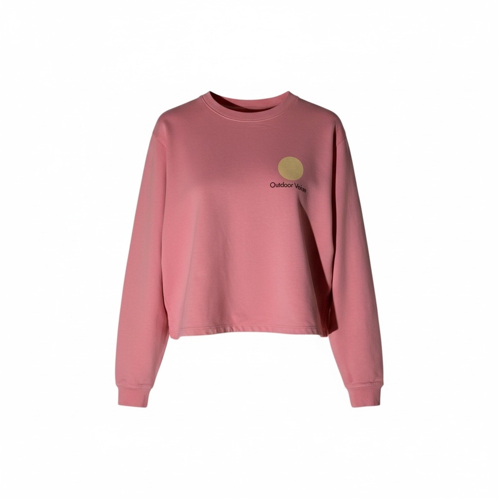 Outdoor Voices Pink Sweatshirt medium